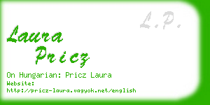 laura pricz business card